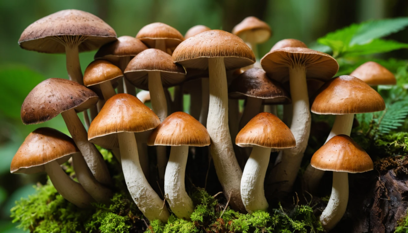 Adaptogenic mushrooms for immune support